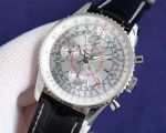 Breitling 43MM in Diameter Etc.7751 Movement with Complications White Watch
